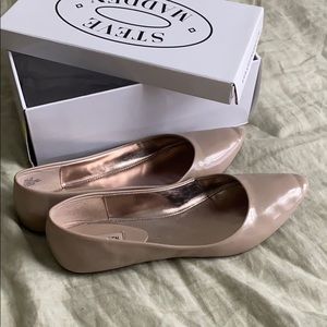 Nude Steve Madden Flats